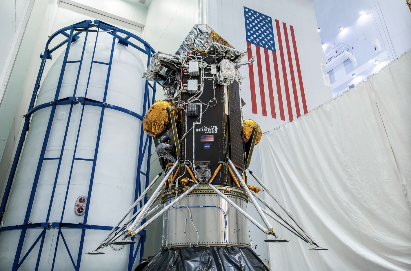 Propellant Gauge on Lunar Lander