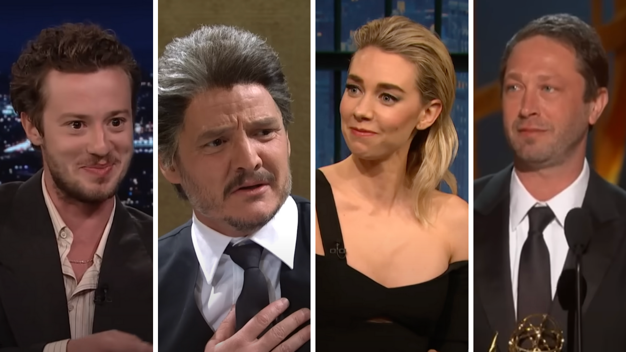 Fantastic Four; Ebon Moss-Bachrach/Pedro Pascal/Vanessa Kirby/Joseph Quinn