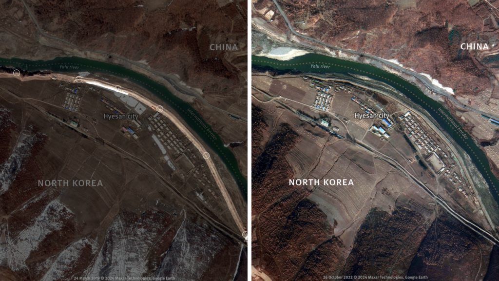 North Korean border