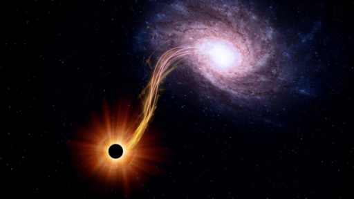 Artist's impression of a Black hole