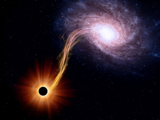 Artist's impression of a Black hole