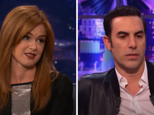 Isla Fisher Sacha Baron Cohen