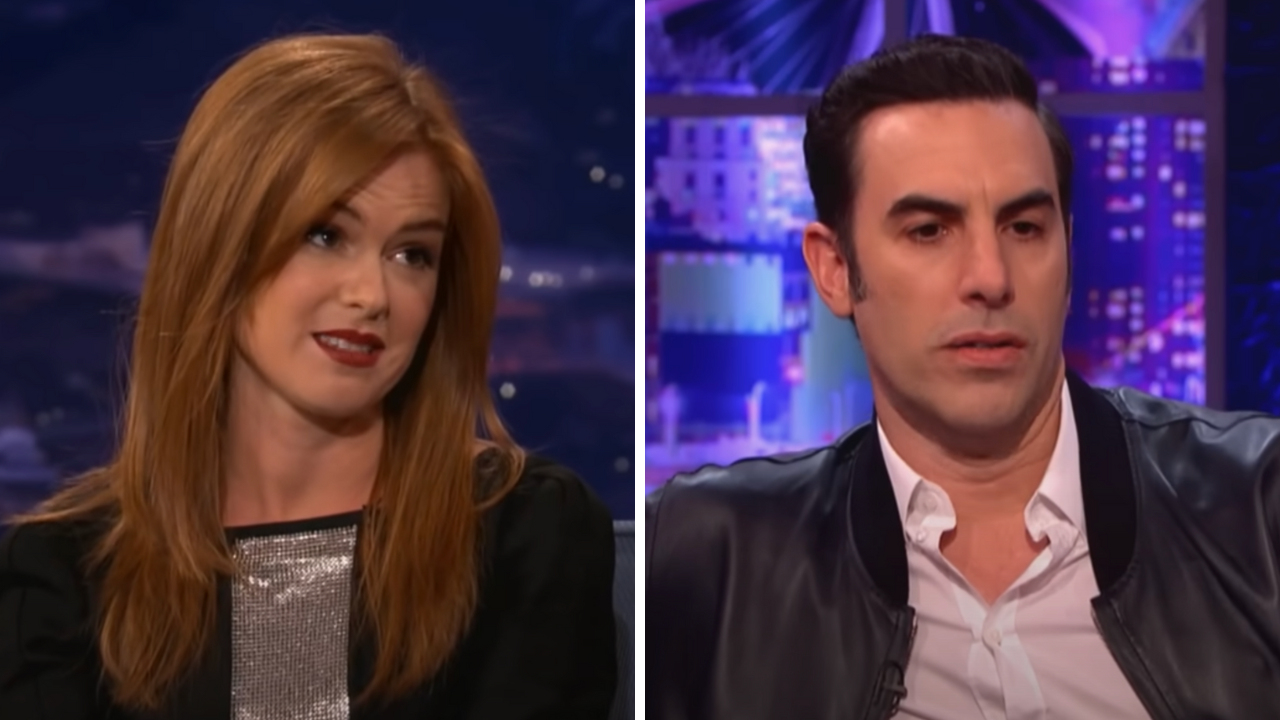 Isla Fisher Sacha Baron Cohen