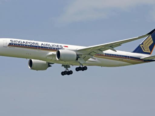 Singapore Airlines plane