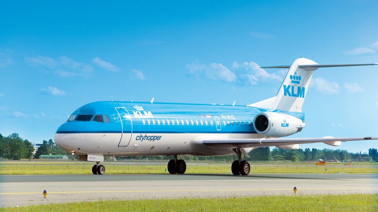 KLM plane