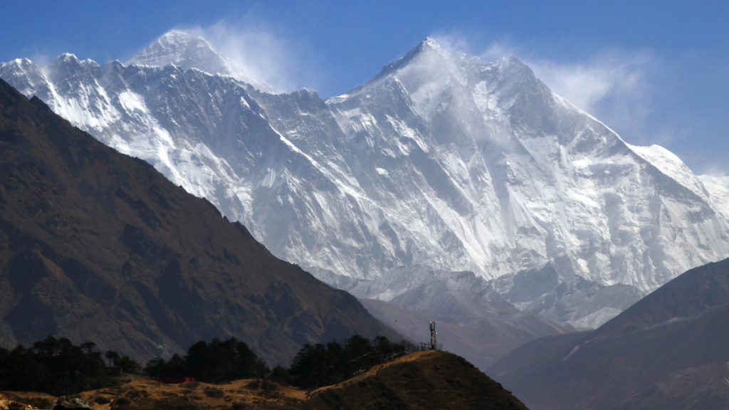 Mount Everest and Lhotse