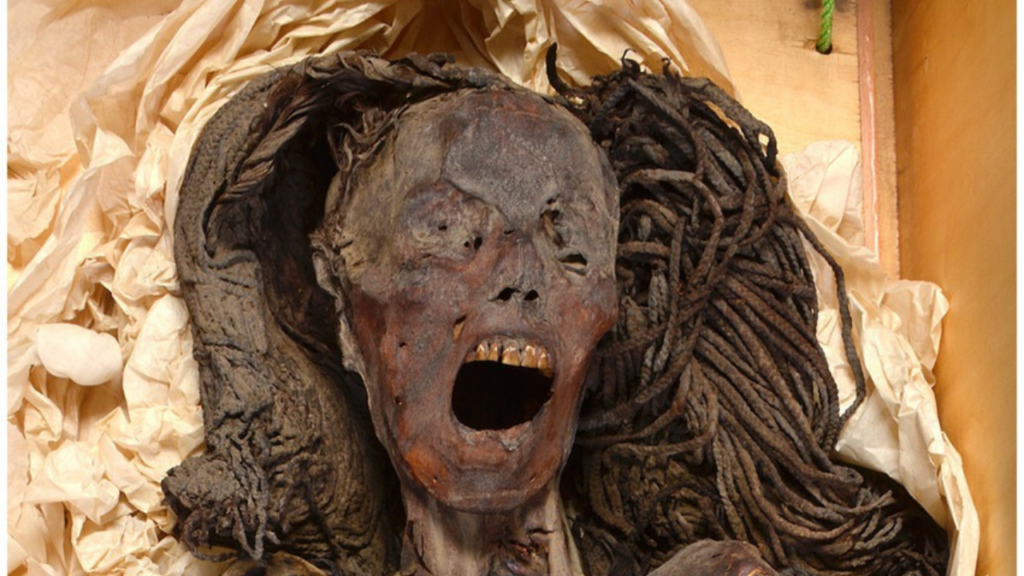 Screaming Woman Mummy